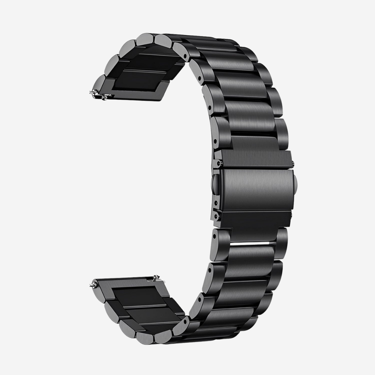 Bracciale a acciaio nero