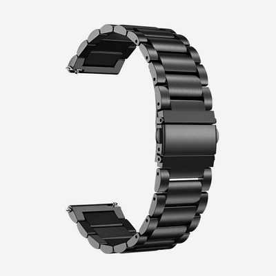 Bracciale a acciaio nero