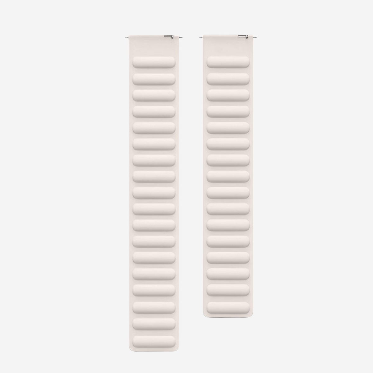 Cinturino a maglie magnetiche bianco