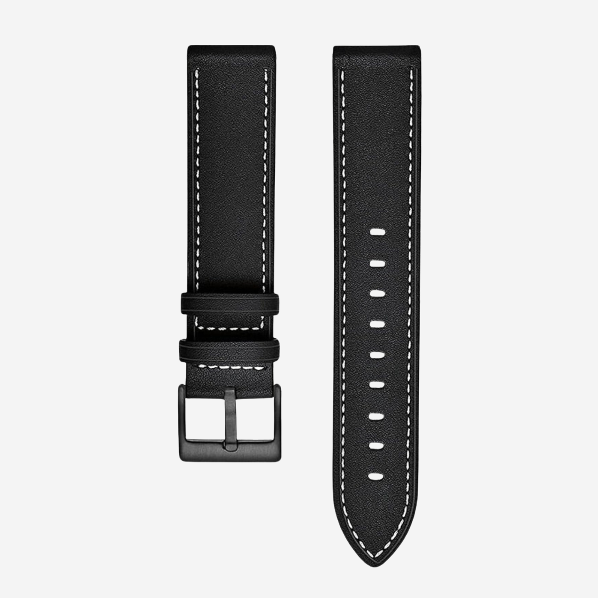 Cinturino in pelle nera