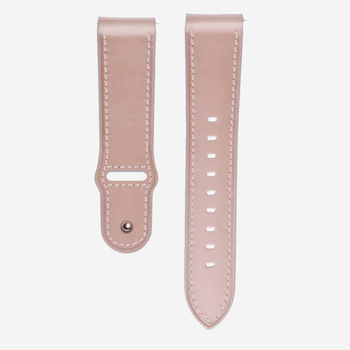 Cinturino in pelle con fibbia moderna rosa